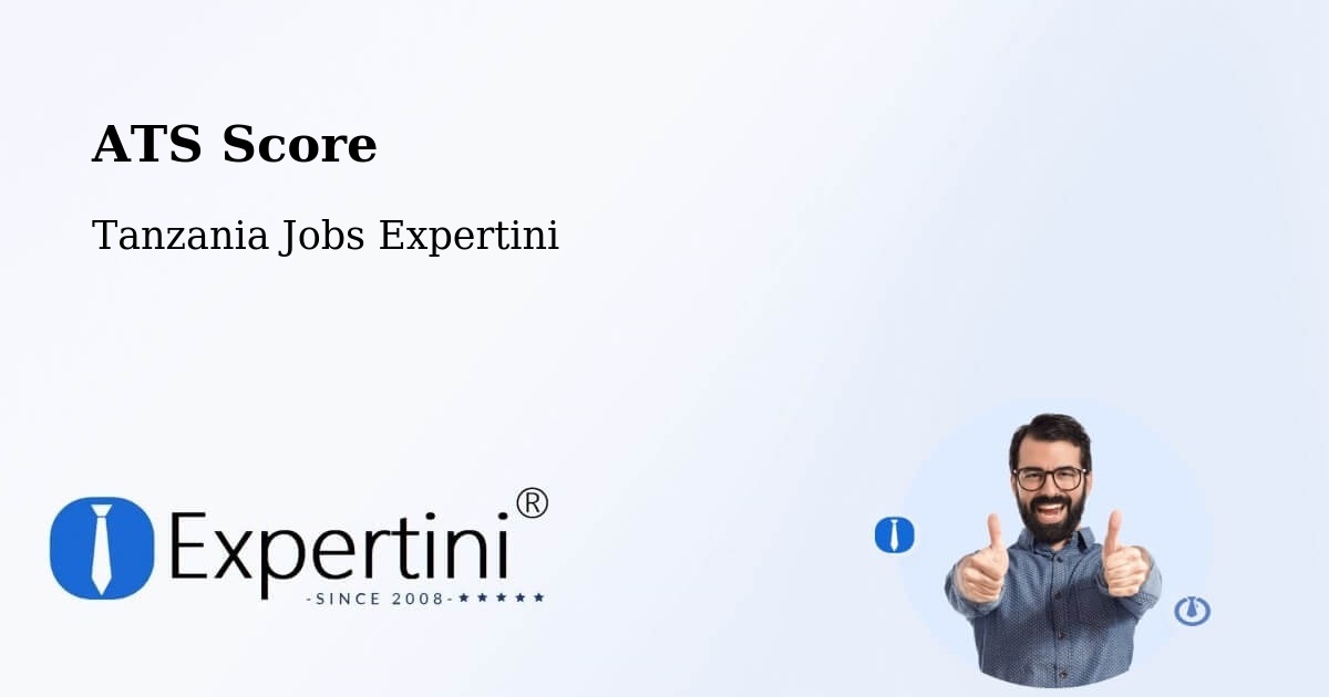 Resume ATS Score & Job Description Match Tool – Kabula - Tanzania Jobs Expertini