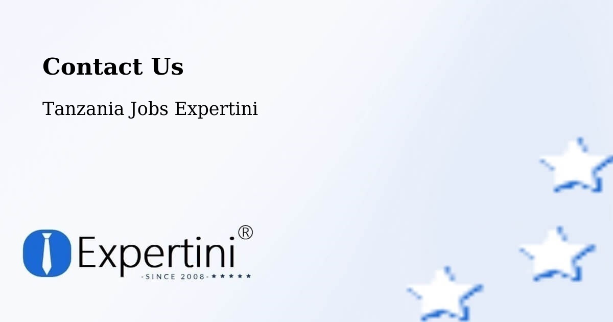 Contact Expertini – Kabula - Tanzania Jobs Expertini